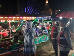 Polisi Sambangi Pasar dan Wisata, Imbau Pedagang Waspada Premanisme dan Utamakan Keselamatan Wahana