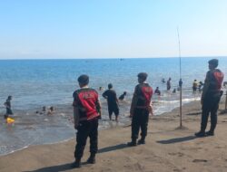 Patroli Sat Samapta Antisipasi Kriminalitas di Pantai Kuranji