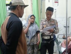 Kecelakaan Maut Antara SPM dan Mobil Box yang mengakibatkan Penumpang Sepeda Motor Meninggal Dunia,Unit Gakum Satlantas Polres Bima Kabupaten Gelar Olah TKP