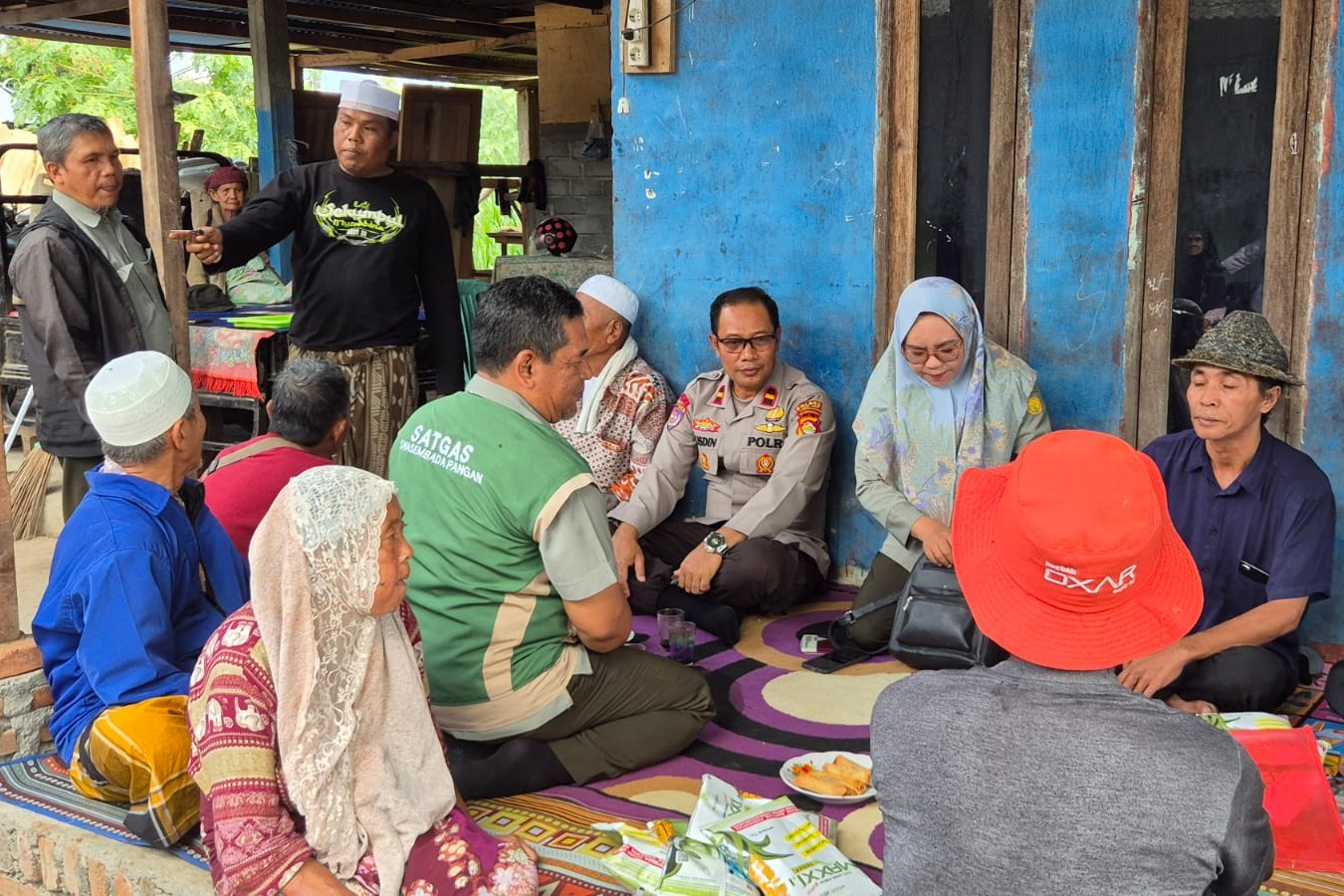 Dukung Petani, Polres Lombok Barat Sosialisasi Teknologi Pertanian Modern