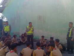 Police Goes to School di Lombok Barat: Polsek Sekotong Ajak Pelajar Jadi Pelopor Keselamatan Jalan