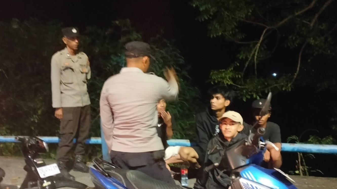 Patroli KRYD Polsek Batulayar Langkah Preventif Tekan Kejahatan Jalanan di Malam Hari