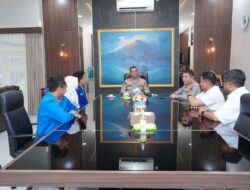 Kapolda NTB Terima Silaturahmi PMII, Ajak Mahasiswa Bersama Jaga Kondusivitas Kampus
