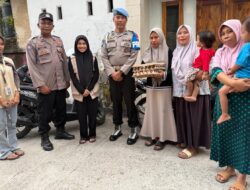 Polsek Kediri Peduli Stunting: Konsisten Berbagi Telur demi Generasi Sehat di Lombok Barat