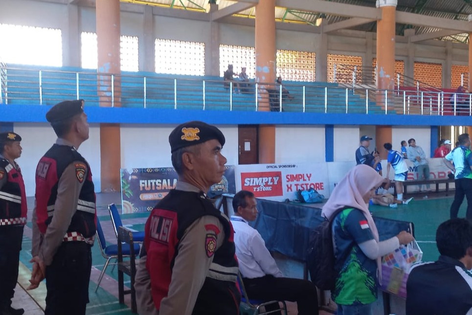 Cegah Gangguan Kamtibmas, Polres Lombok Barat Intensifkan Patroli di Lokasi PorProv VII NTB