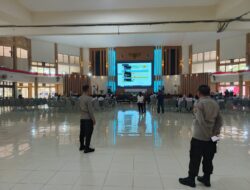 Polda NTB Kawal Pertandingan Angkat Besi Porprov XII NTB, Pastikan Berjalan Aman dan Lancar