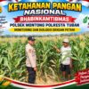 Polsek Montong Polresta Tuban Turun Cek Tanaman jagung Warga di Desa Ngulahan