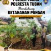 Polsek Tuban Dukung Ketahanan Pangan, Pantau Pemanfaatan Lahan Pekarangan Warga