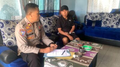 Tingkatkan Pemahaman Masyarakat Terkait Kamtibmas, Satbinmas Polres Bima Kabupaten Laksanakan Program Polmas