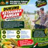 Dukung Astacita, Polsek Palang Polresta Tuban Pantau Langsung Lahan Jagung milik warga Desa Dawung